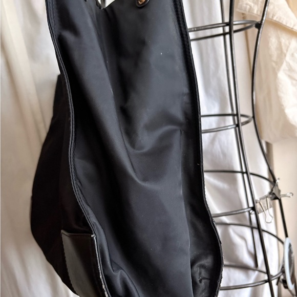 Tory Burch Black Tote with Embellished Logo - Picture 4 of 12